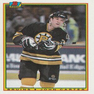John Carter - 1990 Topps Bowman Hockey Card